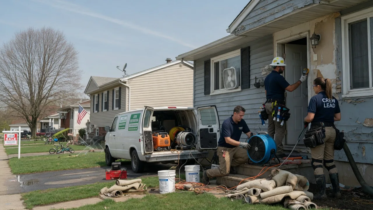 Flood Cleanup in Middle Island, NY near me