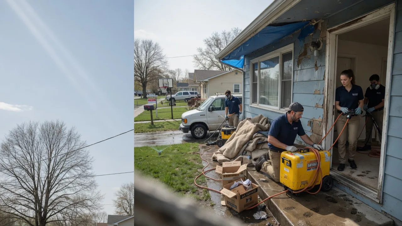 Basement Flood Cleanup in Middle Island, NY near me